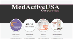 Desktop Screenshot of medactiveusa.com